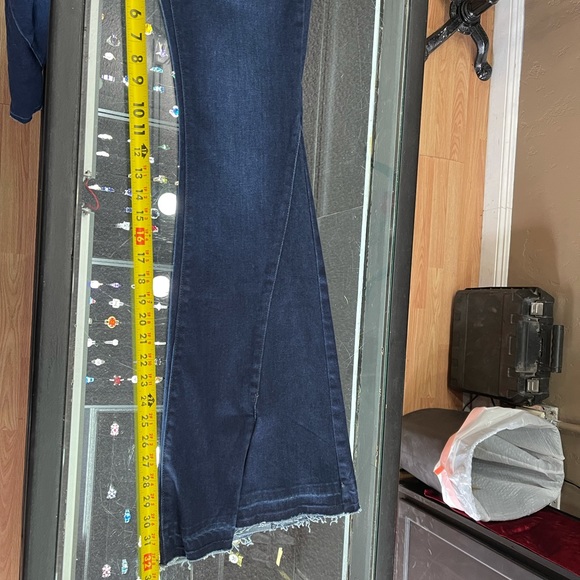 Last pair!! Kancan flare slit front jeans - Picture 2 of 4